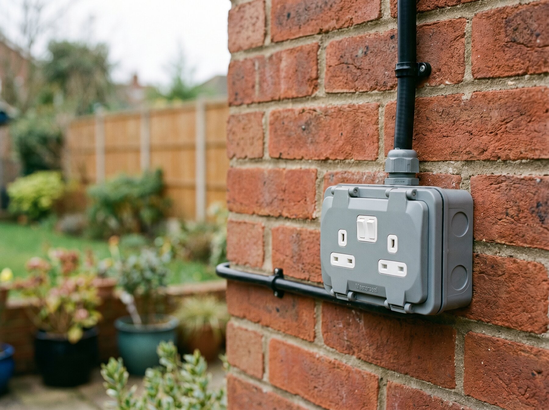 Outdoor electrical work